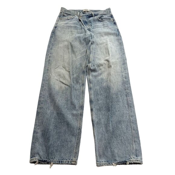 AGOLDE Criss Cross Upsized Jean in Suburbia - Picture 1 of 6